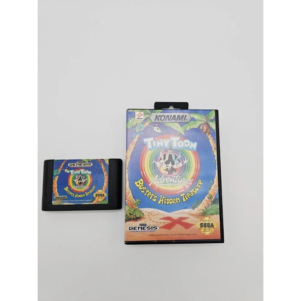 Tiny Toon Adventures: Buster's Hidden Treasure (Sega Genesis) CIB pre-owned